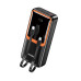 Power Bank Kakusiga KSC-1088 20000mAh Fast Charge (USB-A+USB-C/22.5W) + cable Lightning/Type-C- чорний