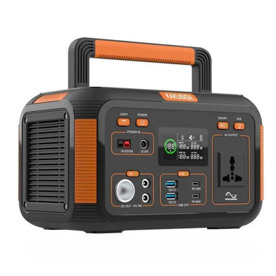 Портативна зарядна станція Kakusiga KSC-1077 300W (269.36Wh/AC/DC/LCD/2USB/USB-C20W/USB-C60W)- чорний Портативна зарядна станція Kakusiga KSC-1077 300W (269.36Wh/AC/DC/LCD/2USB/USB-C20W/USB-C60W)- чорний