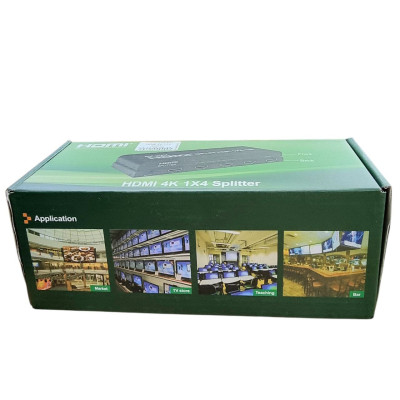 Розгалужувач HDMI 4K 1X4 Splitter Розгалужувач HDMI 4K 1X4 Splitter