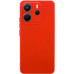 Накладка (з мікрофіброю) Silicone Cover Lakshmi Full Camera для Xiaomi Redmi Note 14 4G (159.6мм / Int. version)- червоний