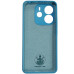 Накладка (з мікрофіброю) Silicone Cover Lakshmi Full Camera для Xiaomi Redmi Note 14 4G (159.6мм / Int. version)- блакитний
