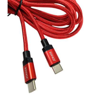 USB кабель Jokade JA041 Type-C to lightning PD30W smart charging (2m)- червоний