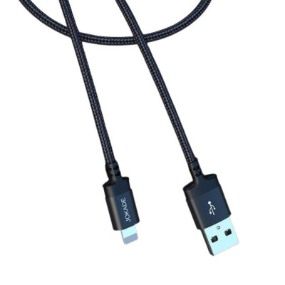 USB кабель Jokade JA003 Lightning 5A smart charging (3m)- чорний