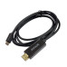 HDMI кабель Jokade JC025 ZHIPING series 4K Type-C to HDTV HD 1.8m