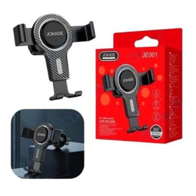 Holder (автотримач) Jokade JE001 Gravity Bracket (кріплення у решітку)- чорний