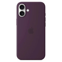Накладка (з мікрофіброю) Silk Full Protective для iPhone 17- сливовий