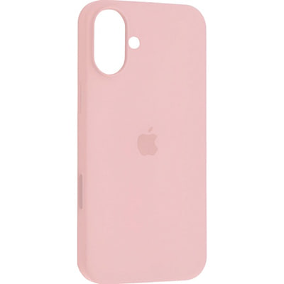 Накладка (з мікрофіброю) Silk Full Protective для iPhone 17- пудровий