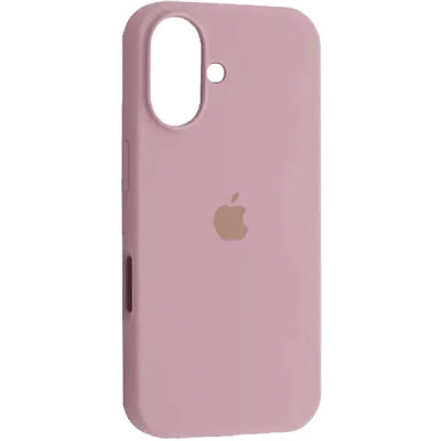 Накладка (з мікрофіброю) Silk Full Protective для iPhone 17- рожевий пісок