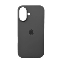 Накладка (з мікрофіброю) Silk Full Protective для iPhone 17- темно-сірий