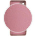 Накладка (з мікрофіброю) Silk Full Protective для iPhone 17- пастельно-рожевий