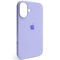 Накладка (з мікрофіброю) Silk Full Protective для iPhone 17- бузковий