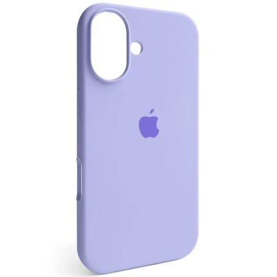 Накладка (з мікрофіброю) Silk Full Protective для iPhone 17- бузковий