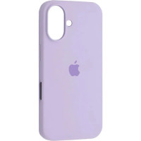 Накладка (з мікрофіброю) Silk Full Protective для iPhone 17- лавандовий