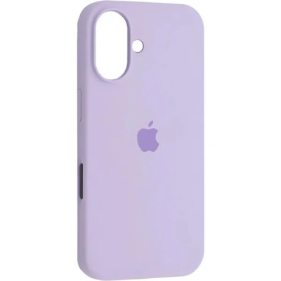 Накладка (з мікрофіброю) Silk Full Protective для iPhone 17- лавандовий