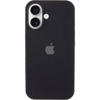 Накладка (з мікрофіброю) Silk Full Protective для iPhone 17- чорний