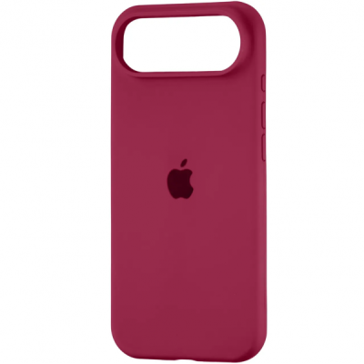 Накладка (з мікрофіброю) Silk Full Protective для iPhone 17 Air- сливовий