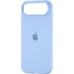 Накладка (з мікрофіброю) Silk Full Protective для iPhone 17 Air- бузково блакитний