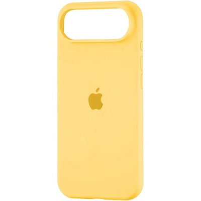 Накладка (з мікрофіброю) Silk Full Protective для iPhone 17 Air- жовтий