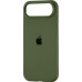 Накладка (з мікрофіброю) Silk Full Protective для iPhone 17 Air- оливковий