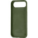 Накладка (з мікрофіброю) Silk Full Protective для iPhone 17 Air- оливковий