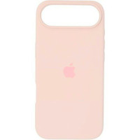 Накладка (з мікрофіброю) Silk Full Protective для iPhone 17 Air- пудровий