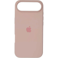 Накладка (з мікрофіброю) Silk Full Protective для iPhone 17 Air- рожевий пісок