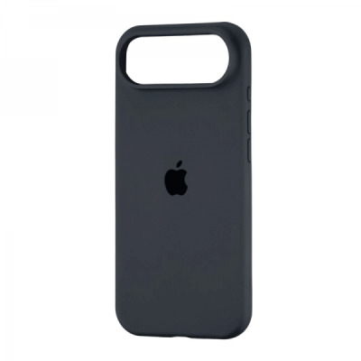 Накладка (з мікрофіброю) Silk Full Protective для iPhone 17 Air- темно-сірий