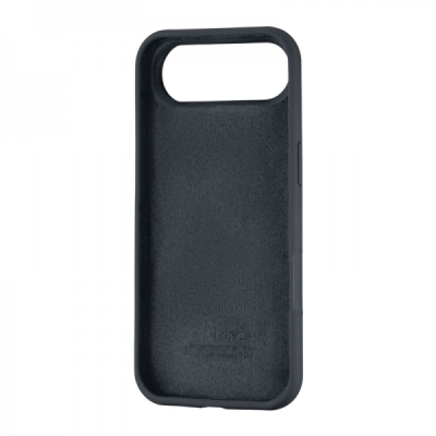 Накладка (з мікрофіброю) Silk Full Protective для iPhone 17 Air- темно-сірий