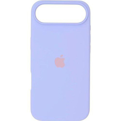 Накладка (з мікрофіброю) Silk Full Protective для iPhone 17 Air- лавандовий