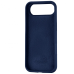 Накладка (з мікрофіброю) Silk Full Protective для iPhone 17 Air- темно-синій