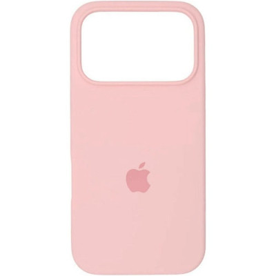 Накладка (з мікрофіброю) Silk Full Protective для iPhone 17 Pro- пудровий