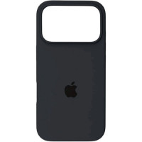 Накладка (з мікрофіброю) Silk Full Protective для iPhone 17 Pro- темно-сірий