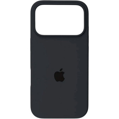 Накладка (з мікрофіброю) Silk Full Protective для iPhone 17 Pro- темно-сірий