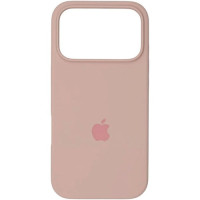 Накладка (з мікрофіброю) Silk Full Protective для iPhone 17 Pro- пастельно-рожевий