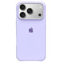 Накладка (з мікрофіброю) Silk Full Protective для iPhone 17 Pro- лавандовий