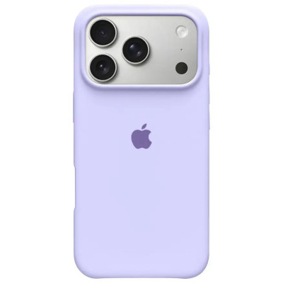 Накладка (з мікрофіброю) Silk Full Protective для iPhone 17 Pro- лавандовий