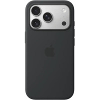 Накладка (з мікрофіброю) Silk Full Protective для iPhone 17 Pro- чорний