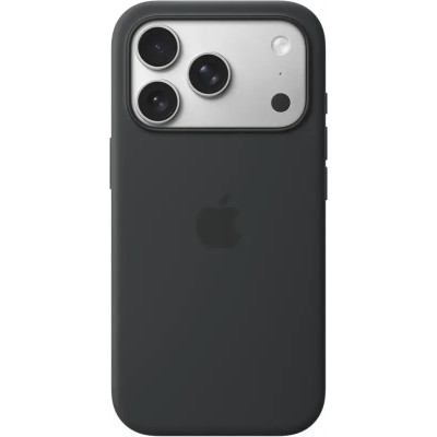 Накладка (з мікрофіброю) Silk Full Protective для iPhone 17 Pro- чорний