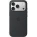 Накладка (з мікрофіброю) Silk Full Protective для iPhone 17 Pro- чорний