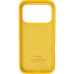 Накладка (з мікрофіброю) Silk Full Protective для iPhone 17 Pro Max- жовтий