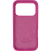 Накладка (з мікрофіброю) Silk Full Protective для iPhone 17 Pro Max- малиновий