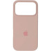 Накладка (з мікрофіброю) Silk Full Protective для iPhone 17 Pro Max- рожевий пісок