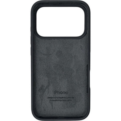 Накладка (з мікрофіброю) для iPhone 17 Pro Max / 18 Pro Max- темно-сірий