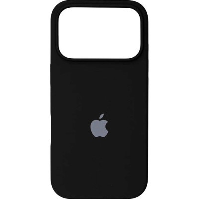 Накладка (з мікрофіброю) Silk Full Protective для iPhone 17 Pro Max- чорний
