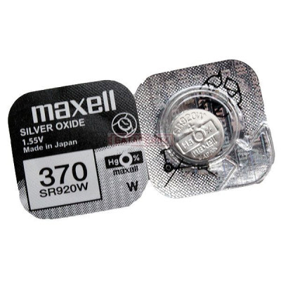 Батарейка G6 срібло Maxell SR 920 (370) Батарейка G6 срібло Maxell SR 920 (370)