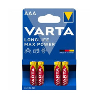 Батарейка LR03 (AAA) Varta Longlife MAX Power 4bl (ціна за 1шт) Батарейка LR03 (AAA) Varta Longlife MAX Power 4bl (ціна за 1шт)
