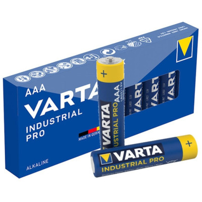 Батарейка LR03 (AAA) Varta Industrial Pro 10bl (ціна за 1шт) Батарейка LR03 (AAA) Varta Industrial Pro 10bl (ціна за 1шт)