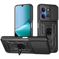Протиударний чохол Camshield Serge Ring для Xiaomi Redmi 15C (UA/Europe 173mm) / Poco C85 (EU)- чорний Протиударний чохол Camshield Serge Ring для Xiaomi Redmi 15C (UA/Europe 173mm) / Poco C85 (EU)- чорний