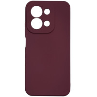 Накладка (з мікрофіброю) Soft Silk для Xiaomi Redmi 15C (UA/Europe 173mm)- марсала