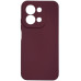 Накладка (з мікрофіброю) Soft Silk для Xiaomi Redmi 15C (UA/Europe 173mm)- марсала
